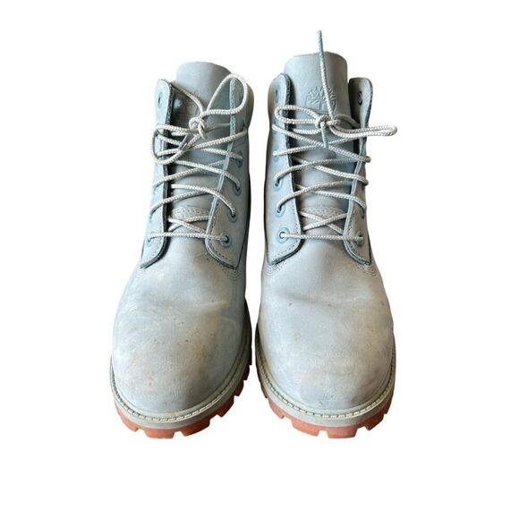 TIMBERLAND 6 Inch Premium Junior 'Blue' size 7 women’s - Picture 4 of 9